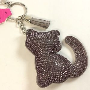 NWT, Bling Cat Keychain/Purse Adornment